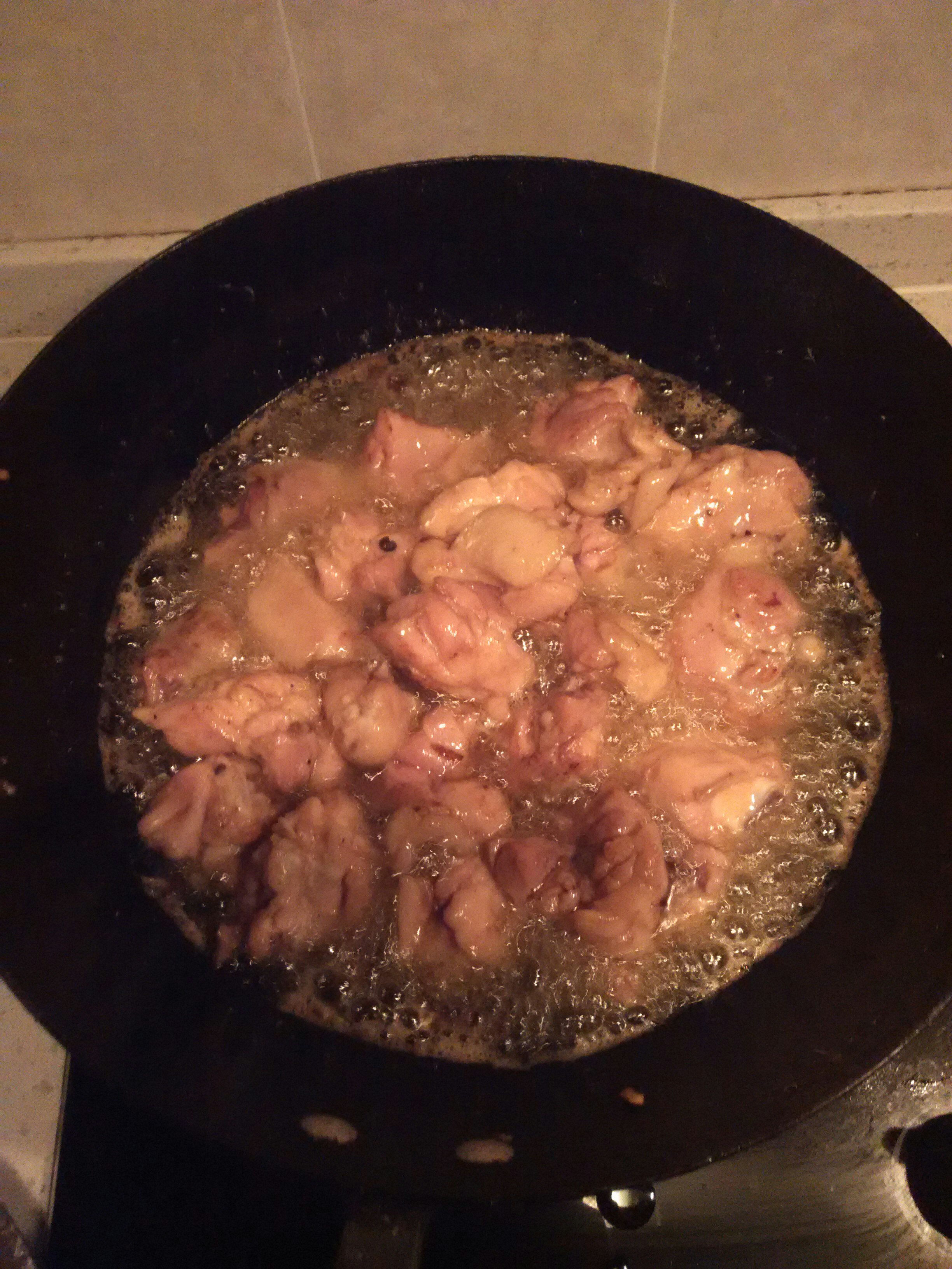 干鍋麻辣雞的做法 步骤3