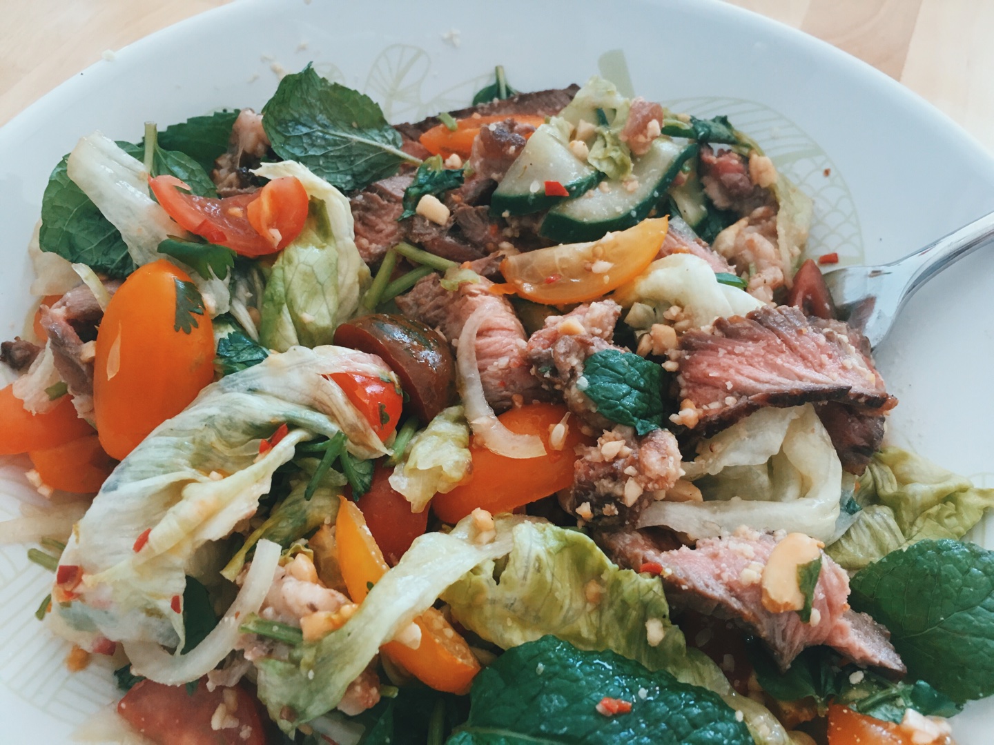 Thai Beef Salad 泰式牛柳沙拉的做法 步骤6