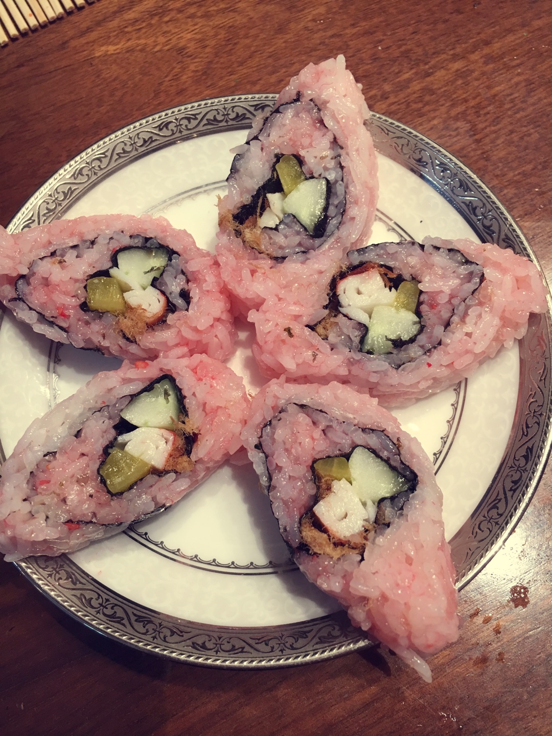 日式壽司—櫻花卷&蛋皮卷的做法 步骤9