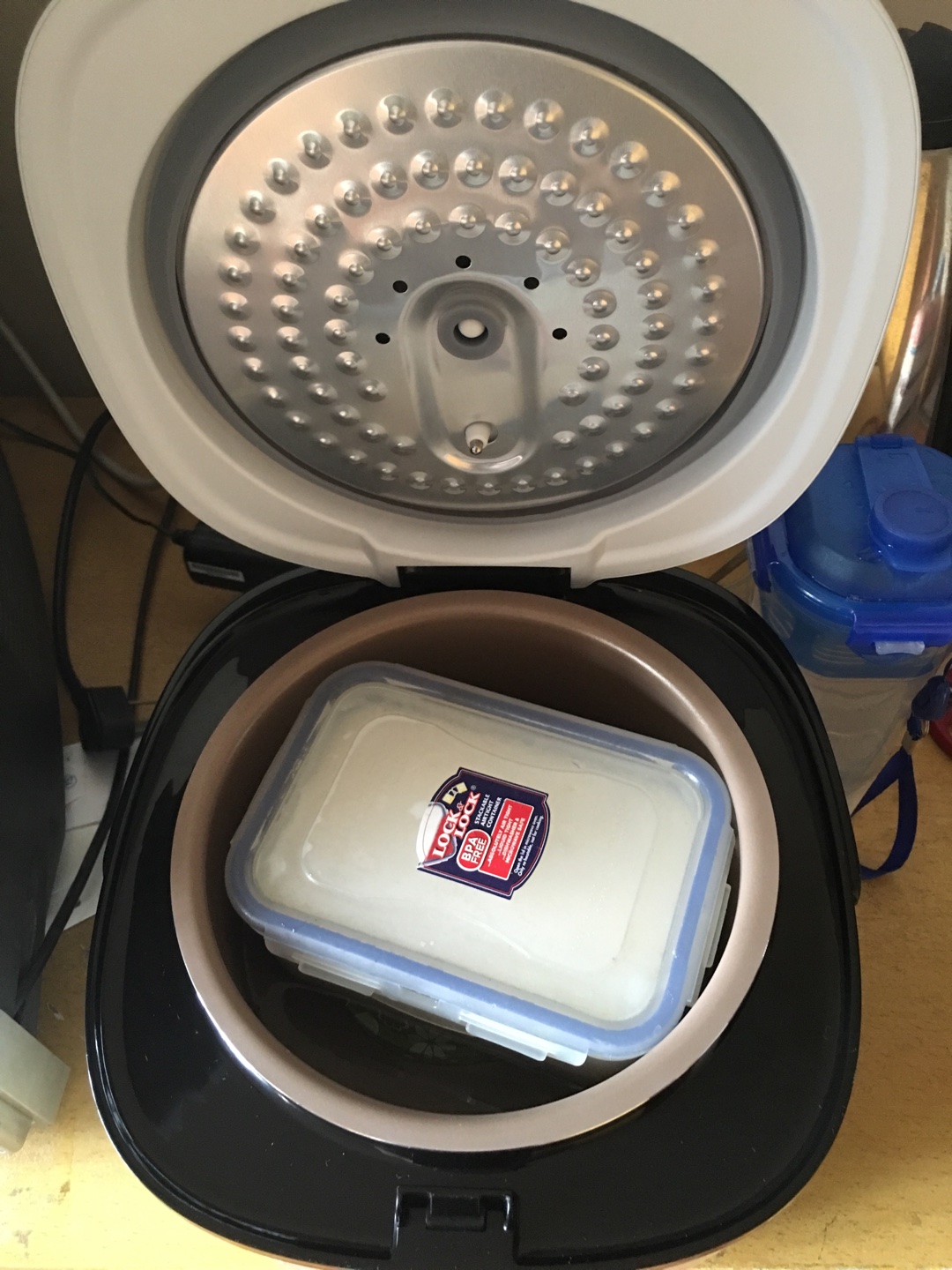 電飯煲版酸奶的做法 步骤2