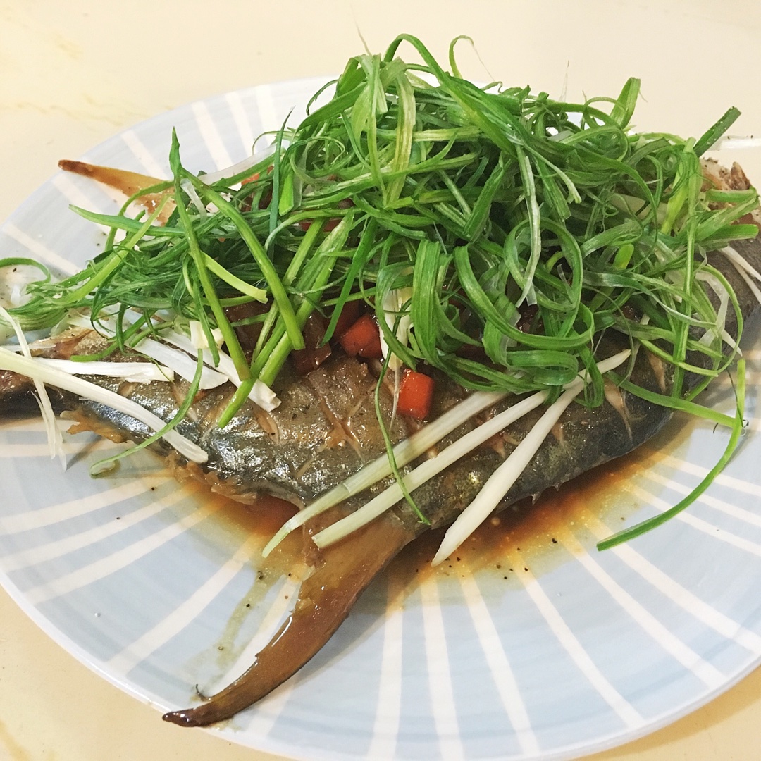 醬燒金鯧魚的做法 步骤6