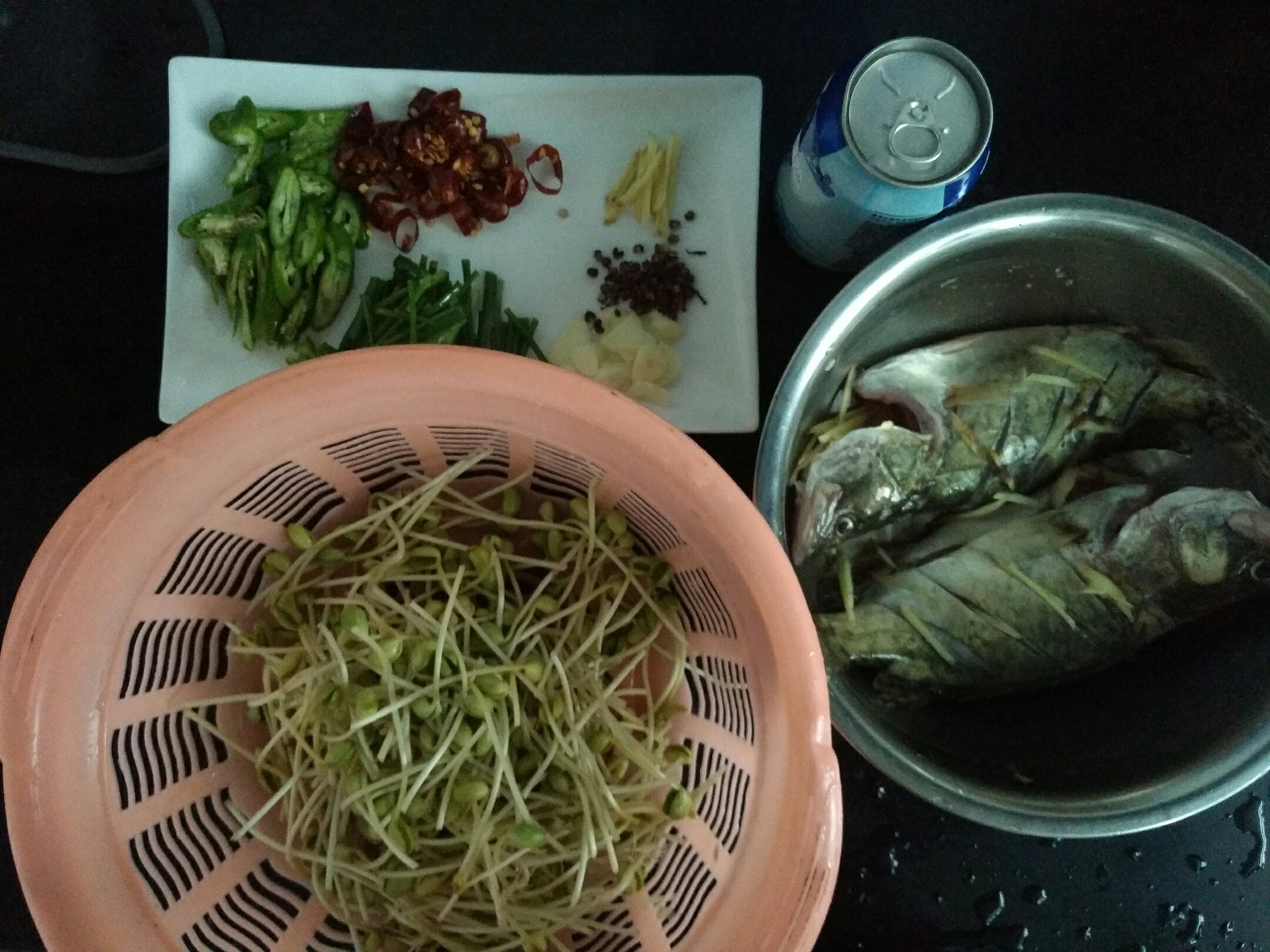簡單好吃逼格高紅燒鱖魚塔吉鍋的做法 步骤1