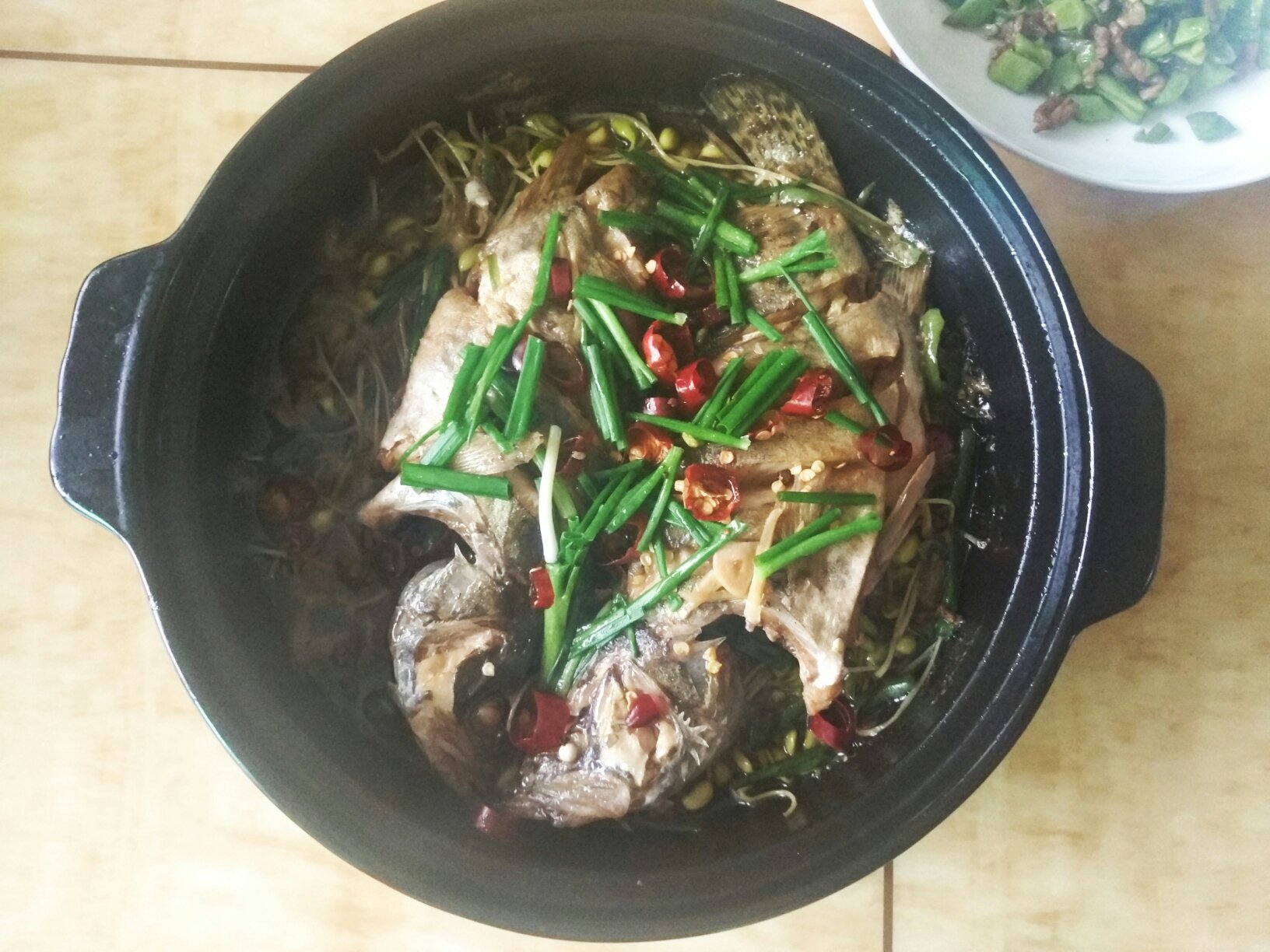 簡單好吃逼格高紅燒鱖魚塔吉鍋的做法 步骤6