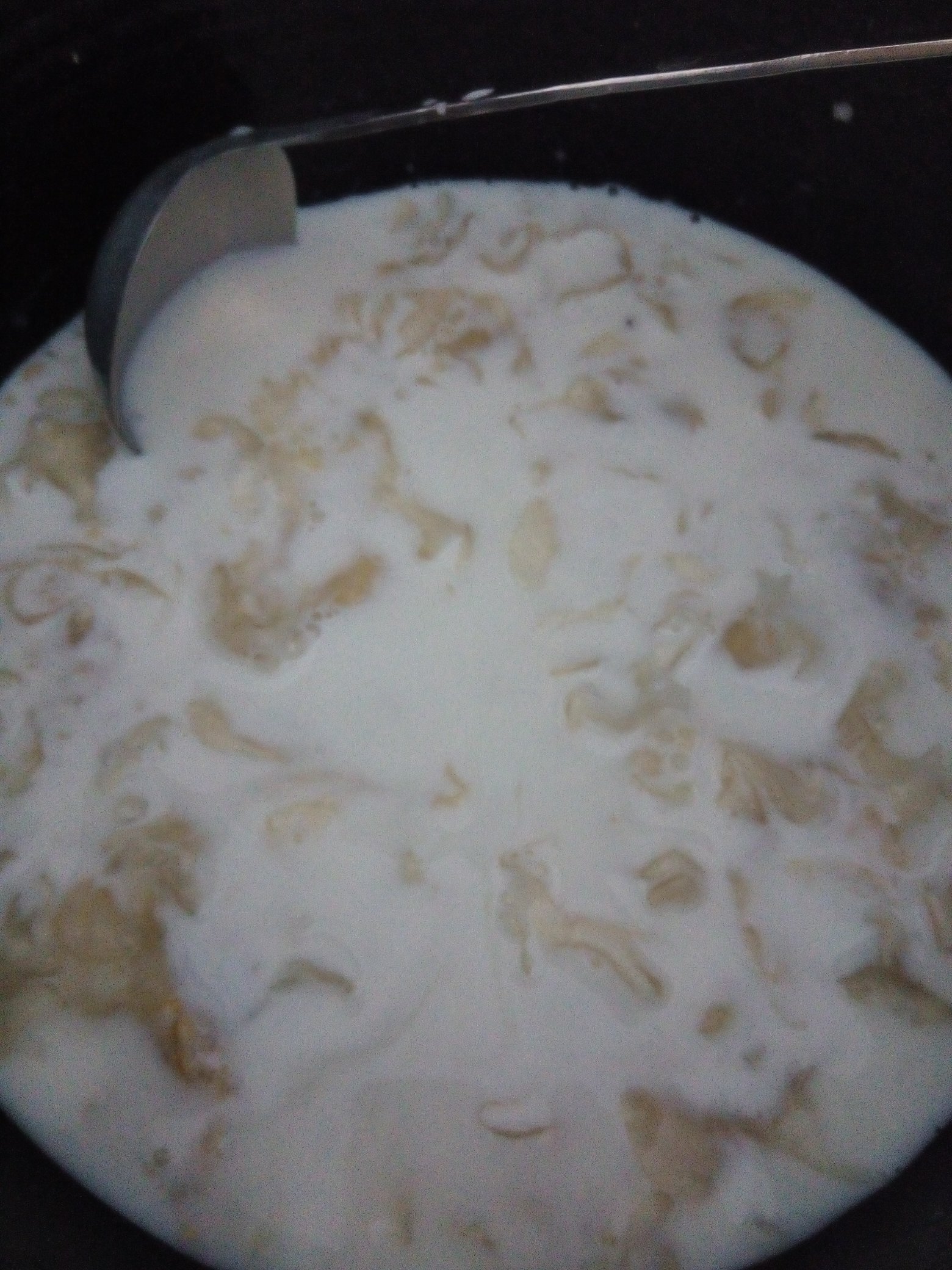 牛奶雪耳南瓜燕麥粥的做法 步骤5