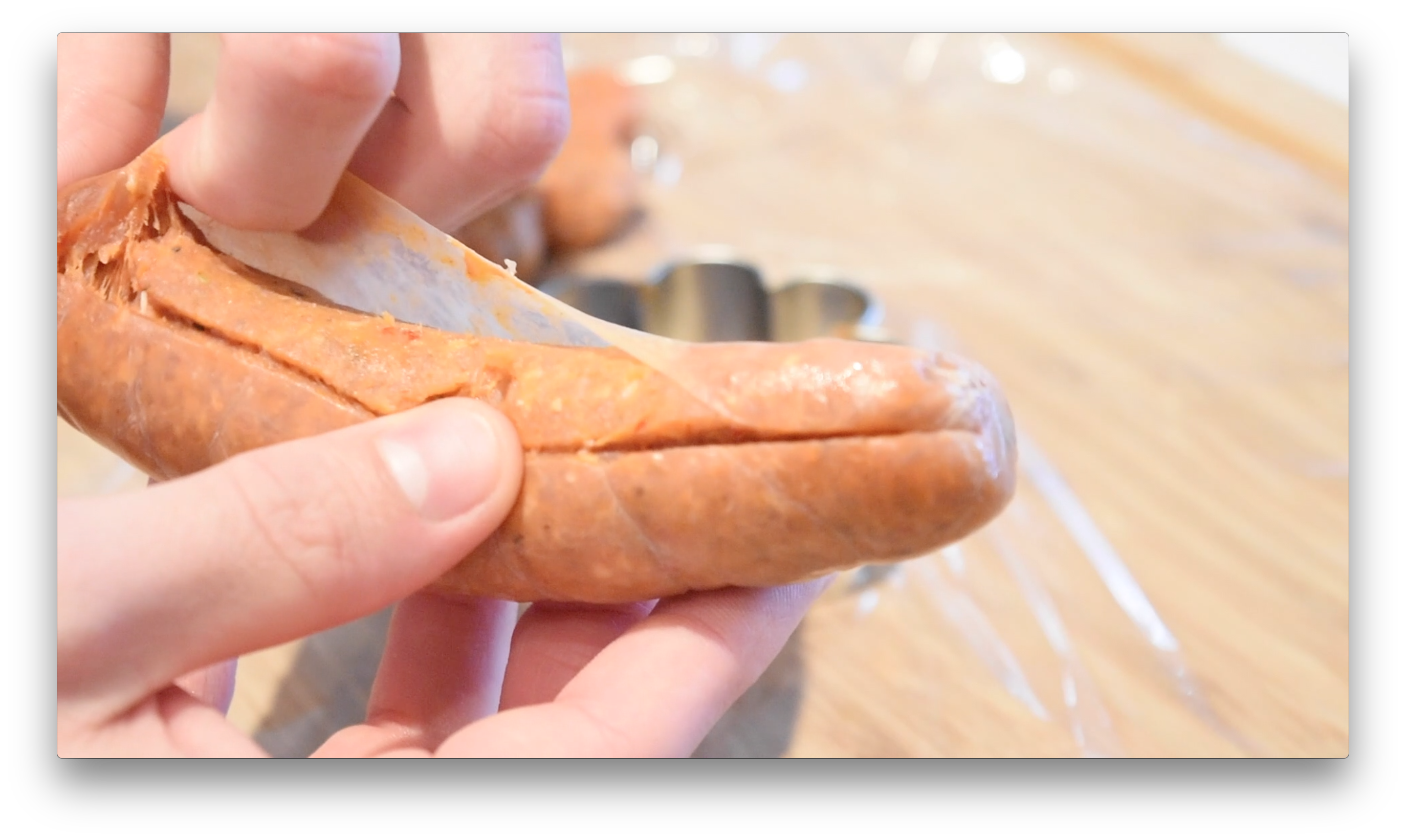 英式馬芬義大利香腸早餐三明治∣約翰的小廚房的做法 步骤2