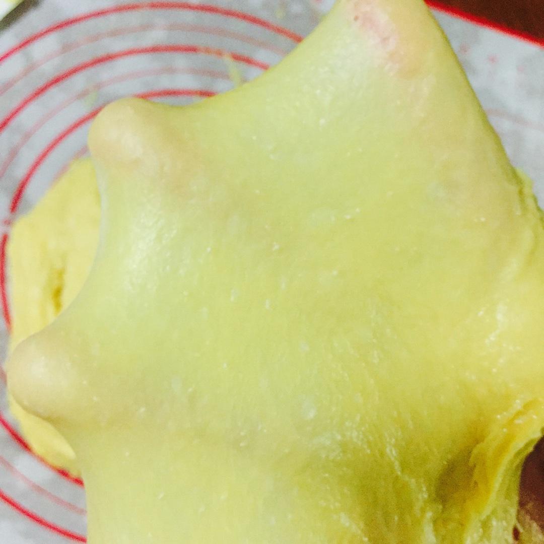 南瓜枸杞無糖香腸面包的做法 步骤5