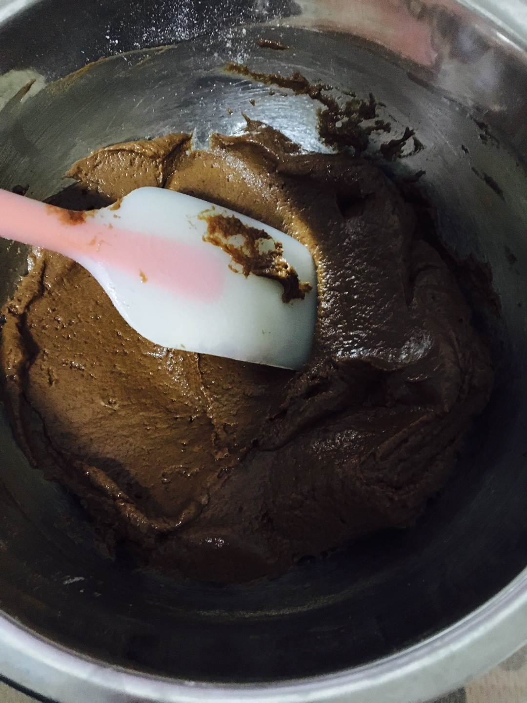 巧克力戚風蛋糕的做法 步骤7