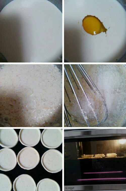 燕麥椰蓉蛋撻的做法 步骤1