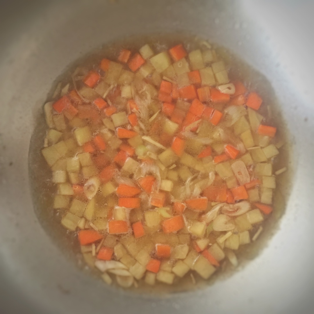 土豆胡蘿卜飯的做法 步骤5