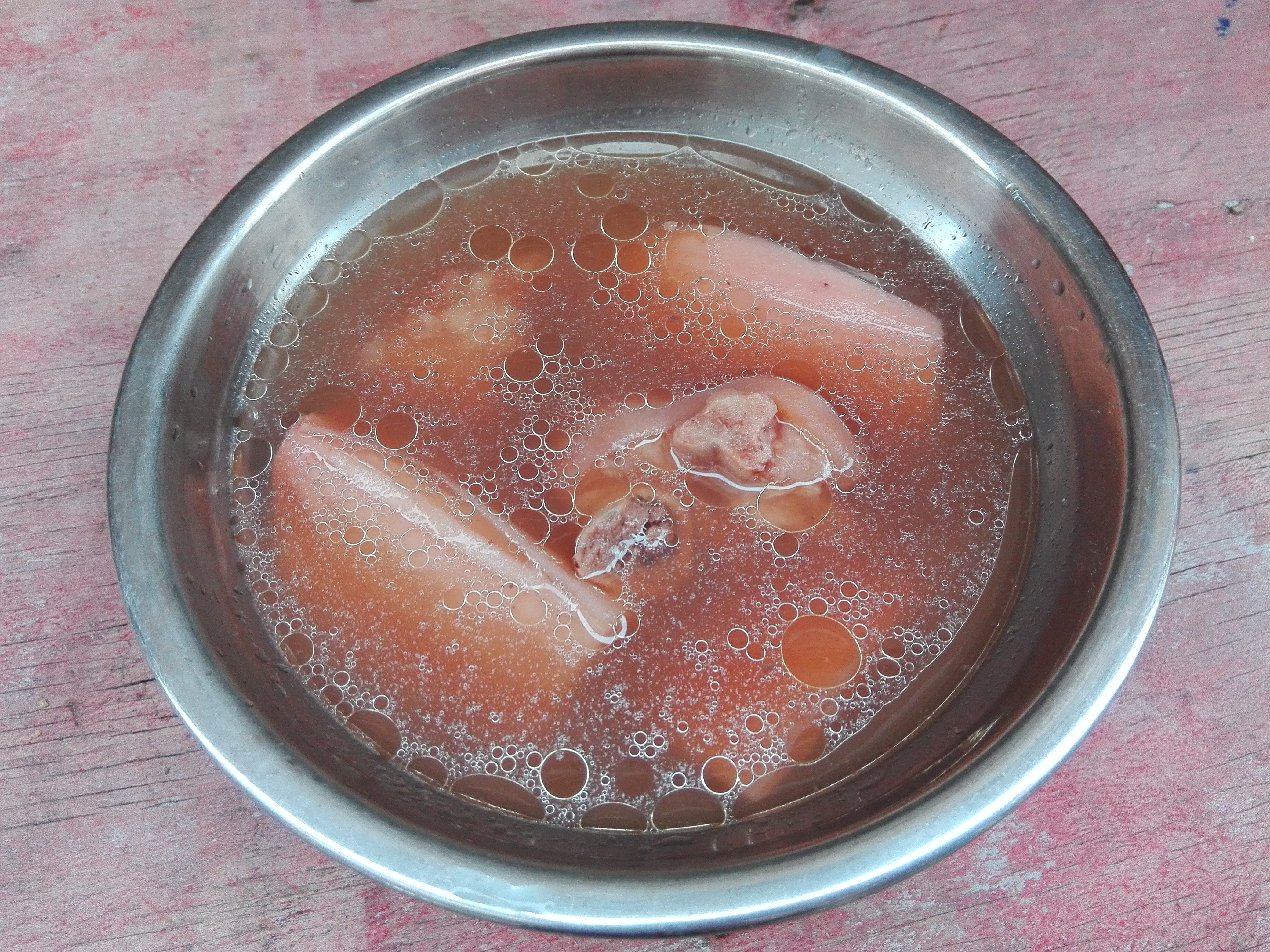 蓮藕豬手湯（高壓鍋版）的做法 步骤2