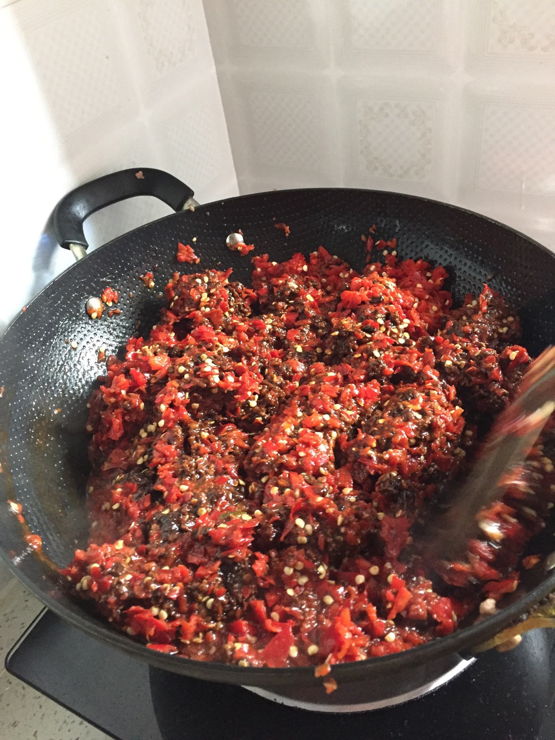 超級下飯的牛肉辣椒醬的做法 步骤7