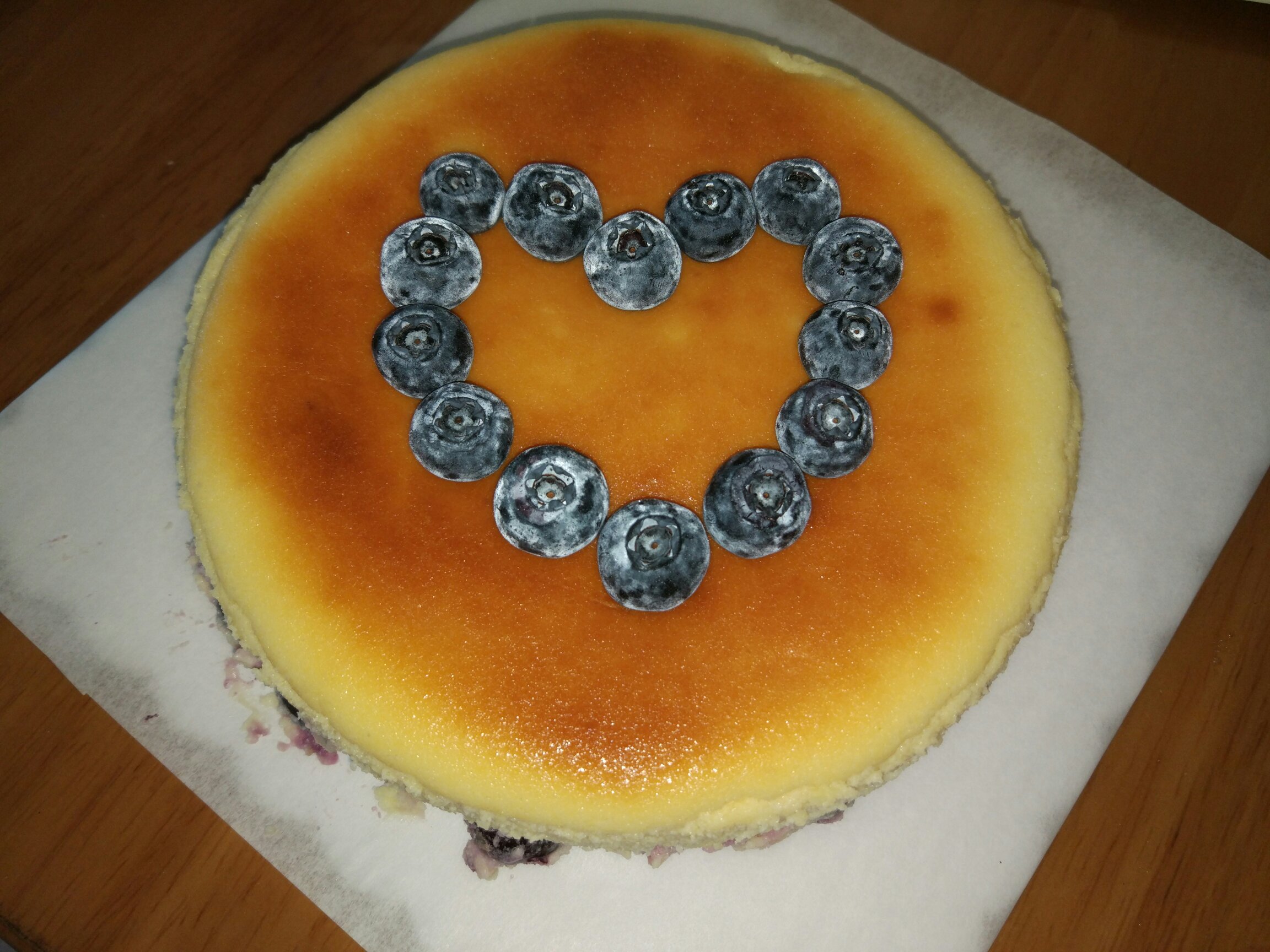 藍莓烤重芝士蛋糕的做法 步骤11
