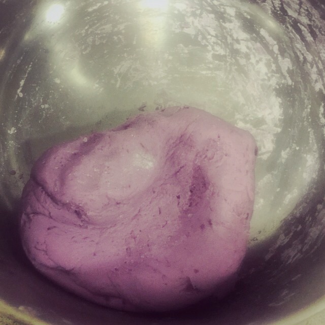 牛奶紫薯紅豆糯米餅兒｛超詳細｝的做法 步骤6