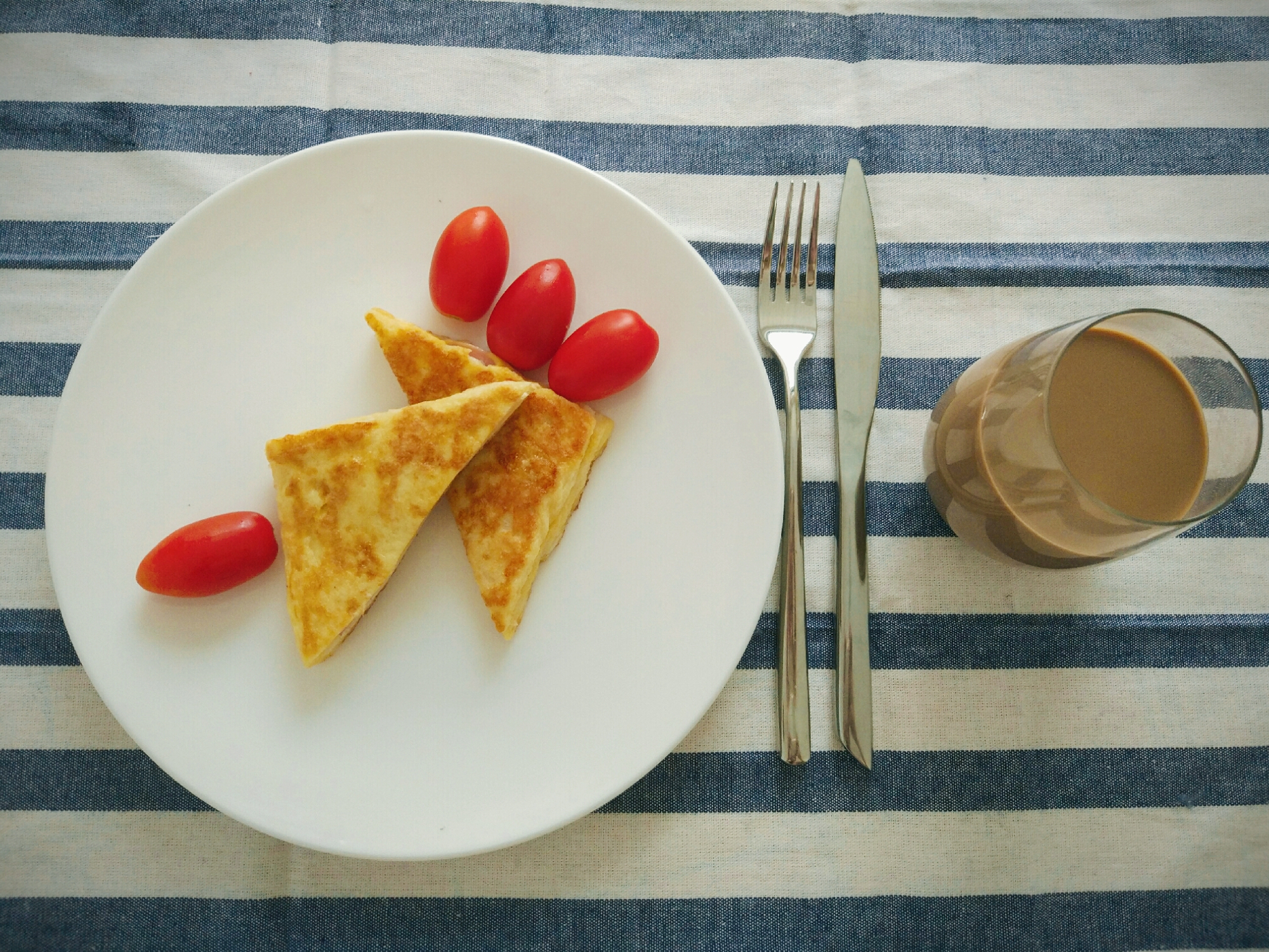五分鐘快手早餐（2）︰黃金西多士+咖啡的做法 步骤6