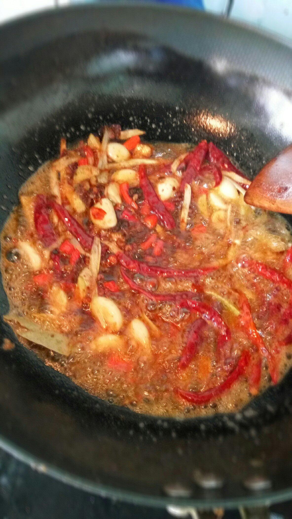 干鍋香辣蝦的做法 步骤3