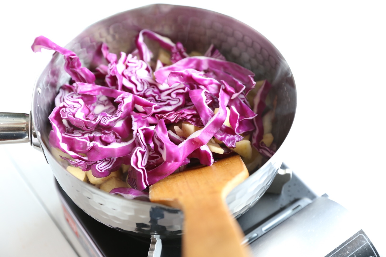 快手營養早餐——紫甘藍濃湯的做法 步骤5