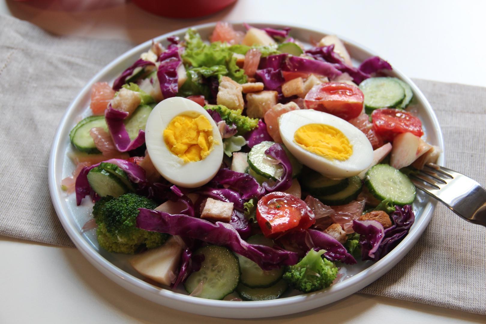 超營養的蔬菜水果沙拉的做法 步骤3