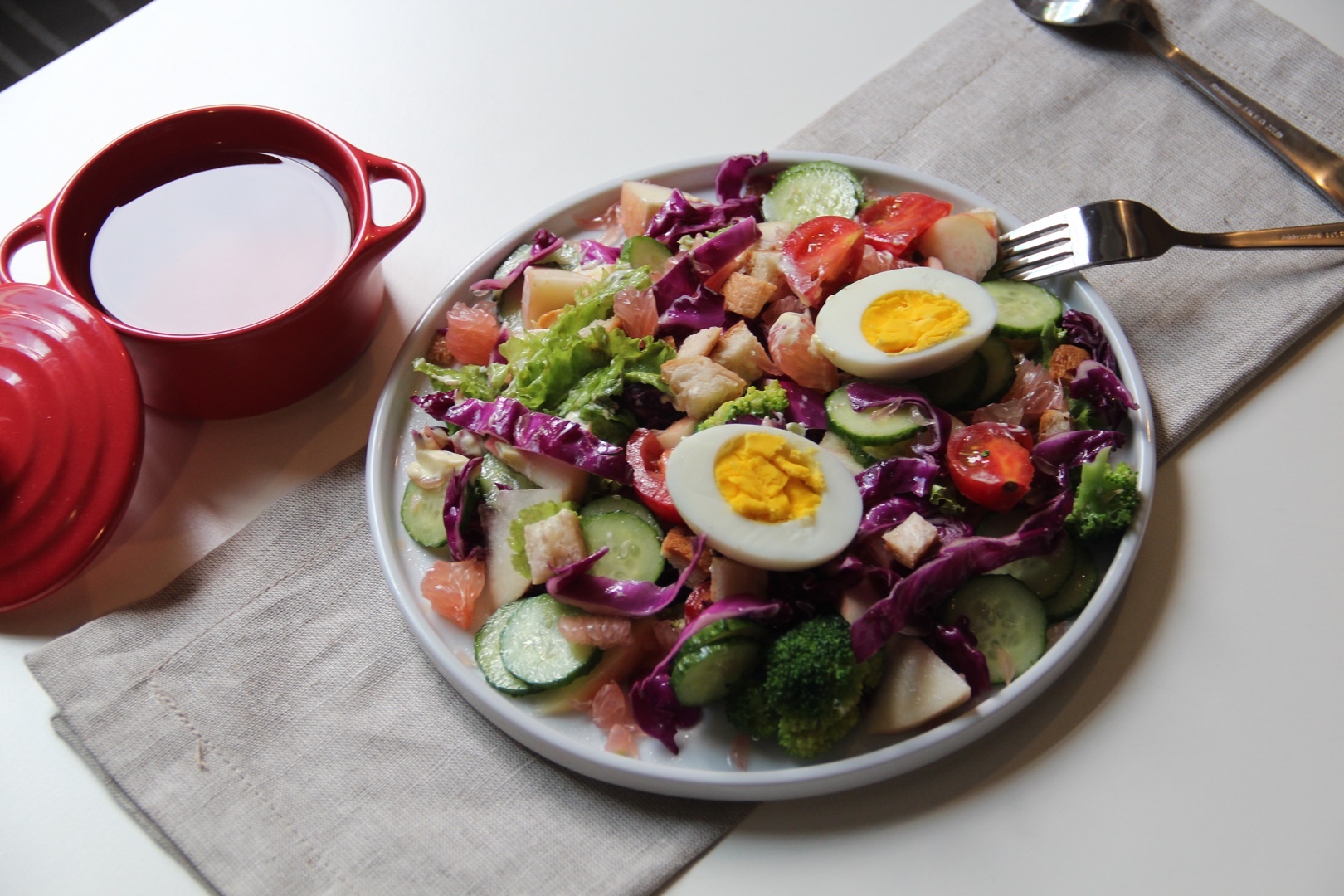 超營養的蔬菜水果沙拉的做法 步骤4