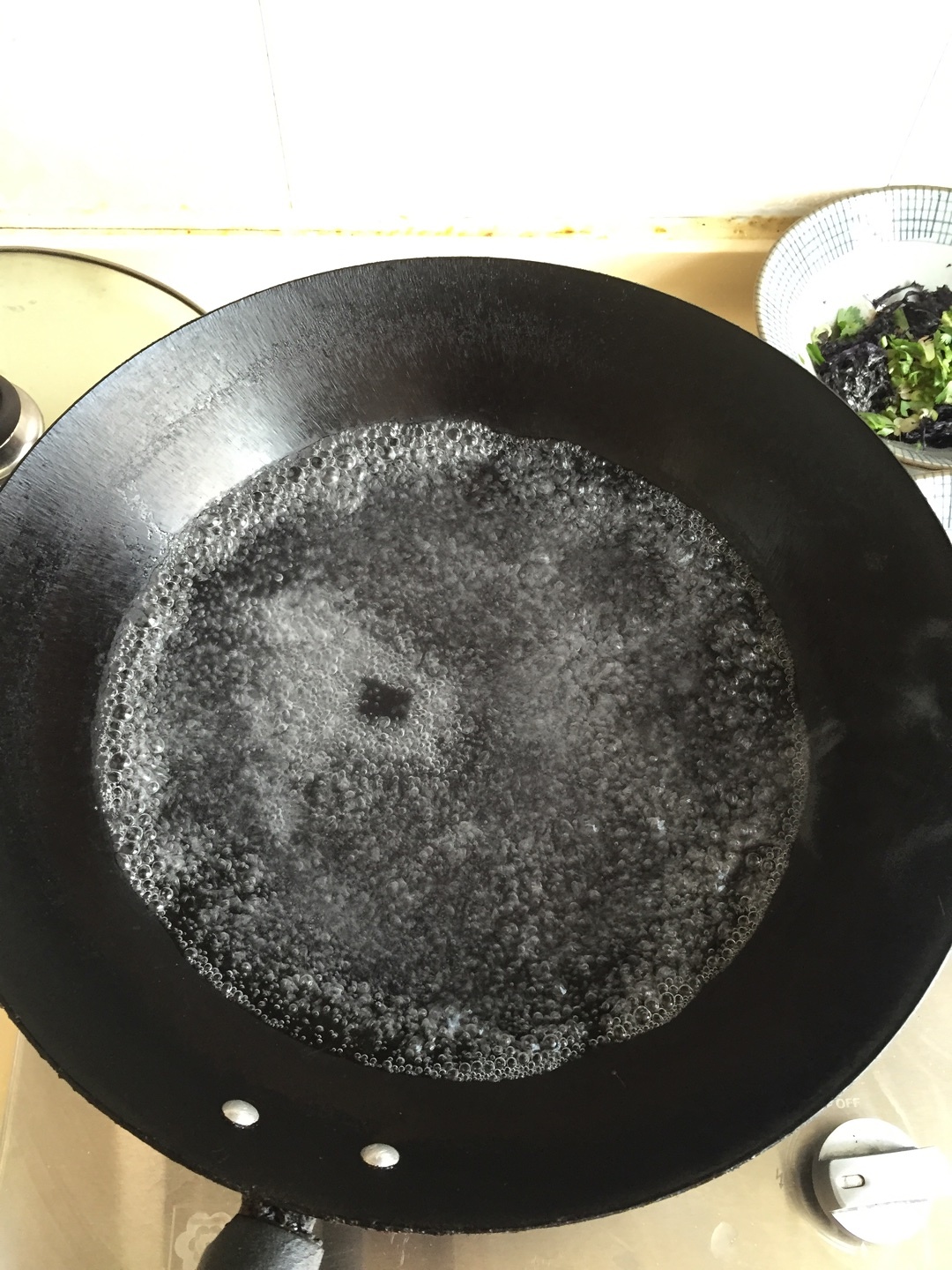 快手紫菜雞蛋湯的做法 步骤3