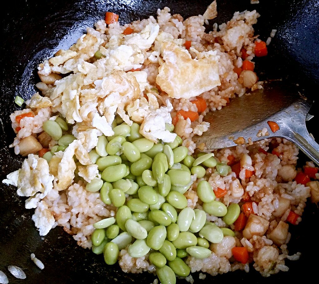 海鮮肉末雞蛋炒飯的做法 步骤10