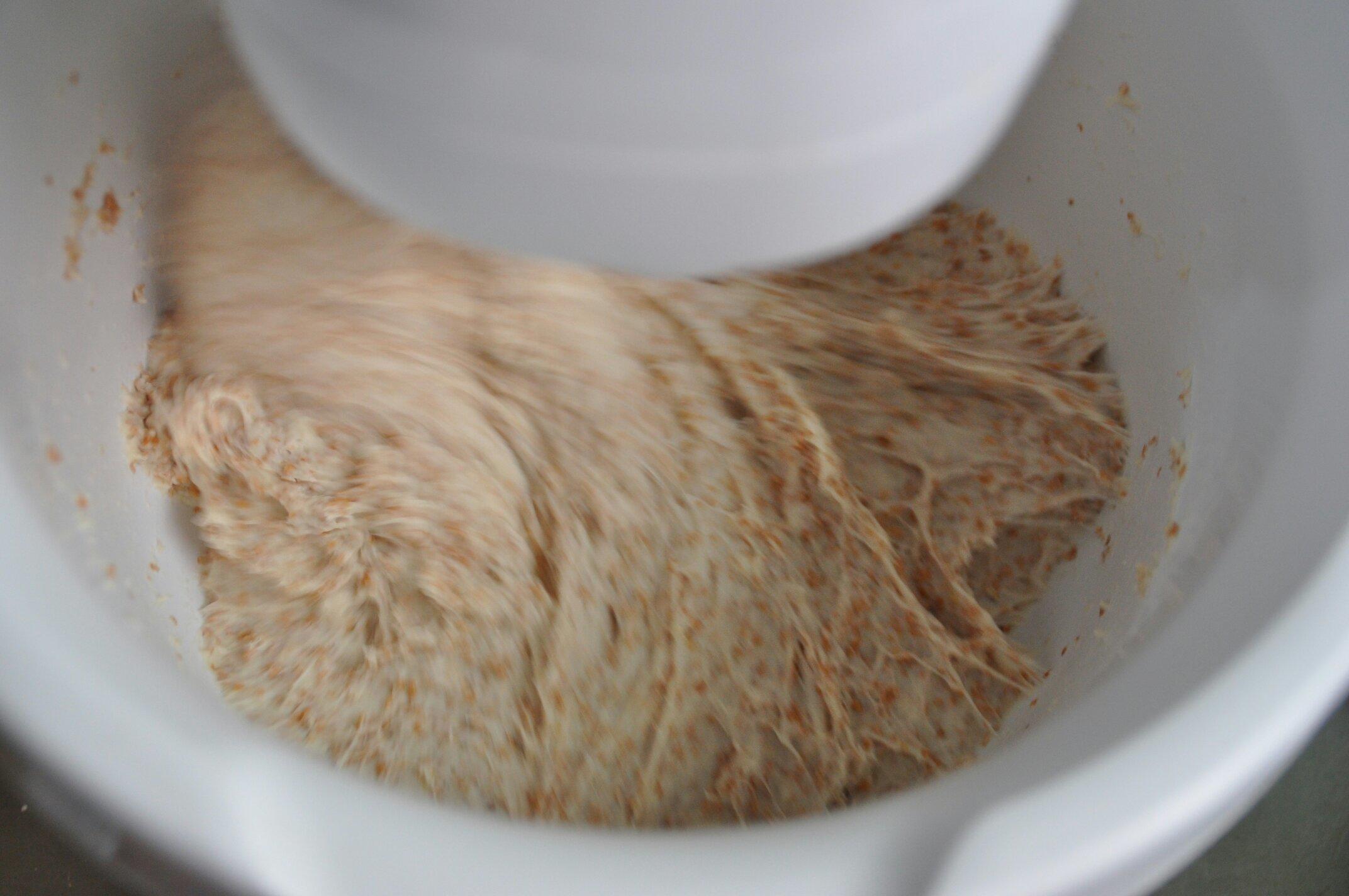 【古早味】豆沙肉松全麥軟歐包的做法 步骤4