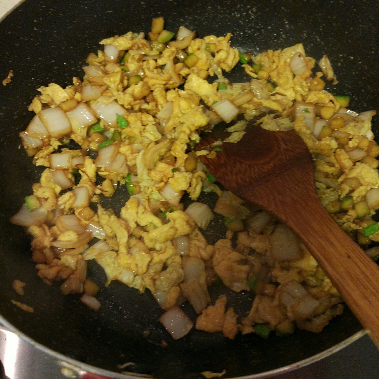 孕餐:雜錦蛋炒蛋的做法 步骤6