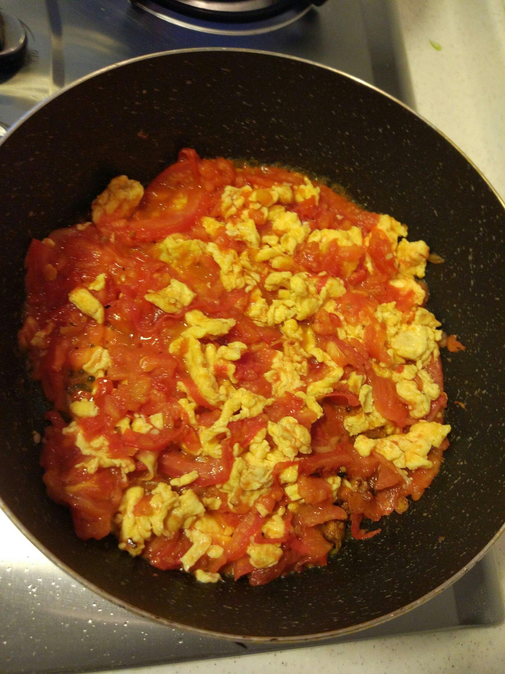 孕餐:西紅柿炒蛋 涼拌苦瓜的做法 步骤9