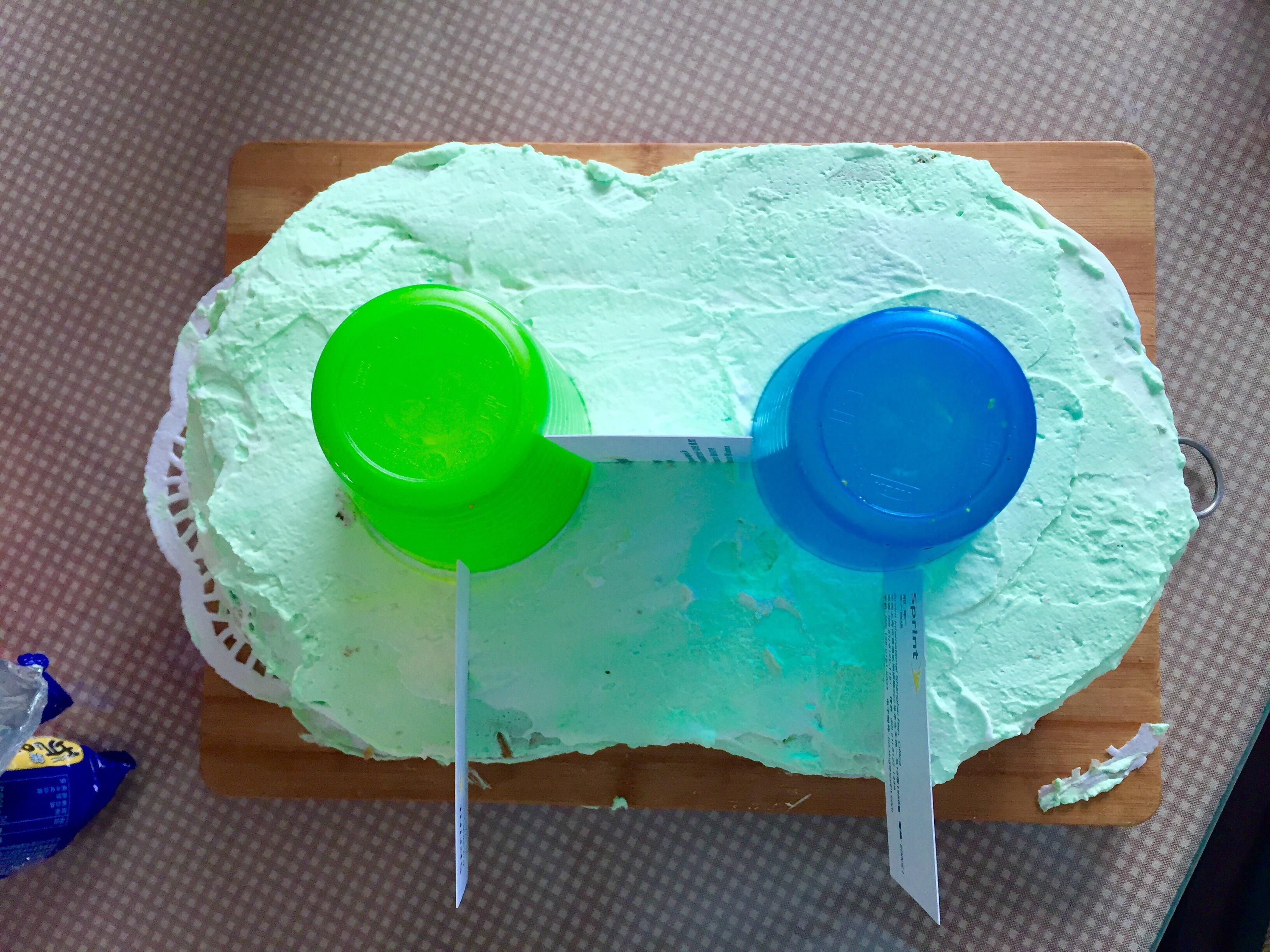 3歲創意數字生日蛋糕的做法 步骤5