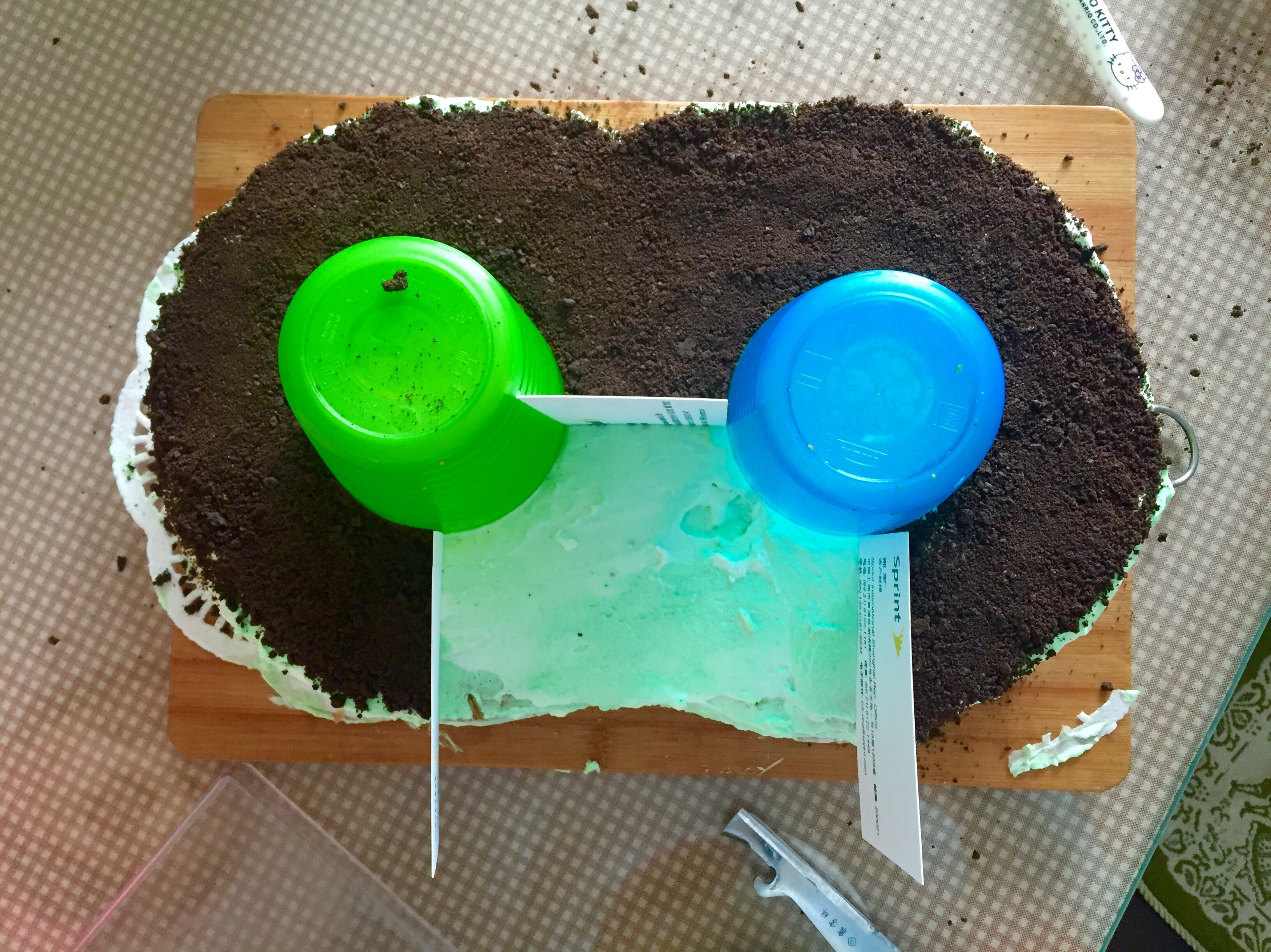 3歲創意數字生日蛋糕的做法 步骤7