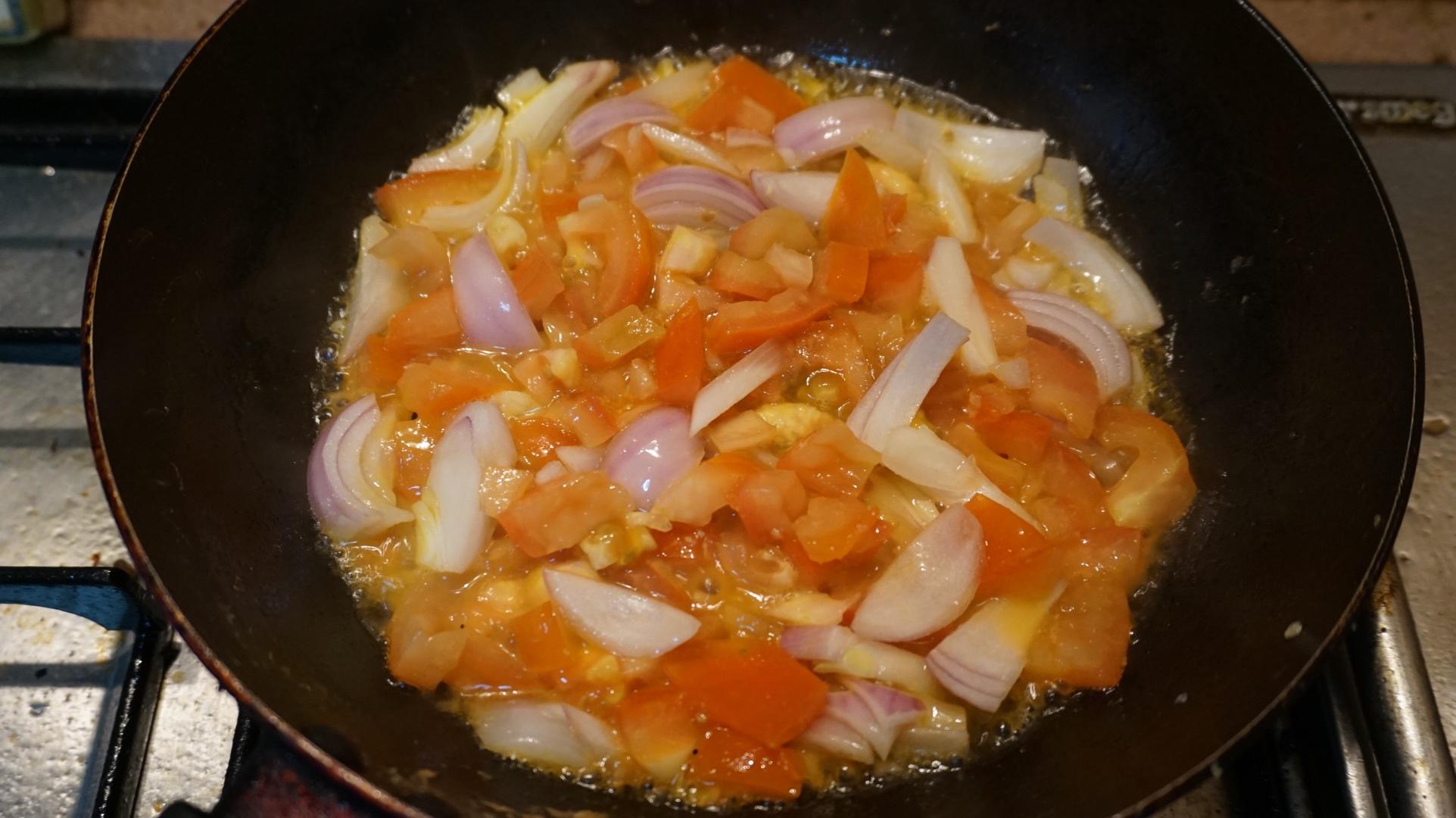 茄汁焗豬扒飯的做法 步骤6