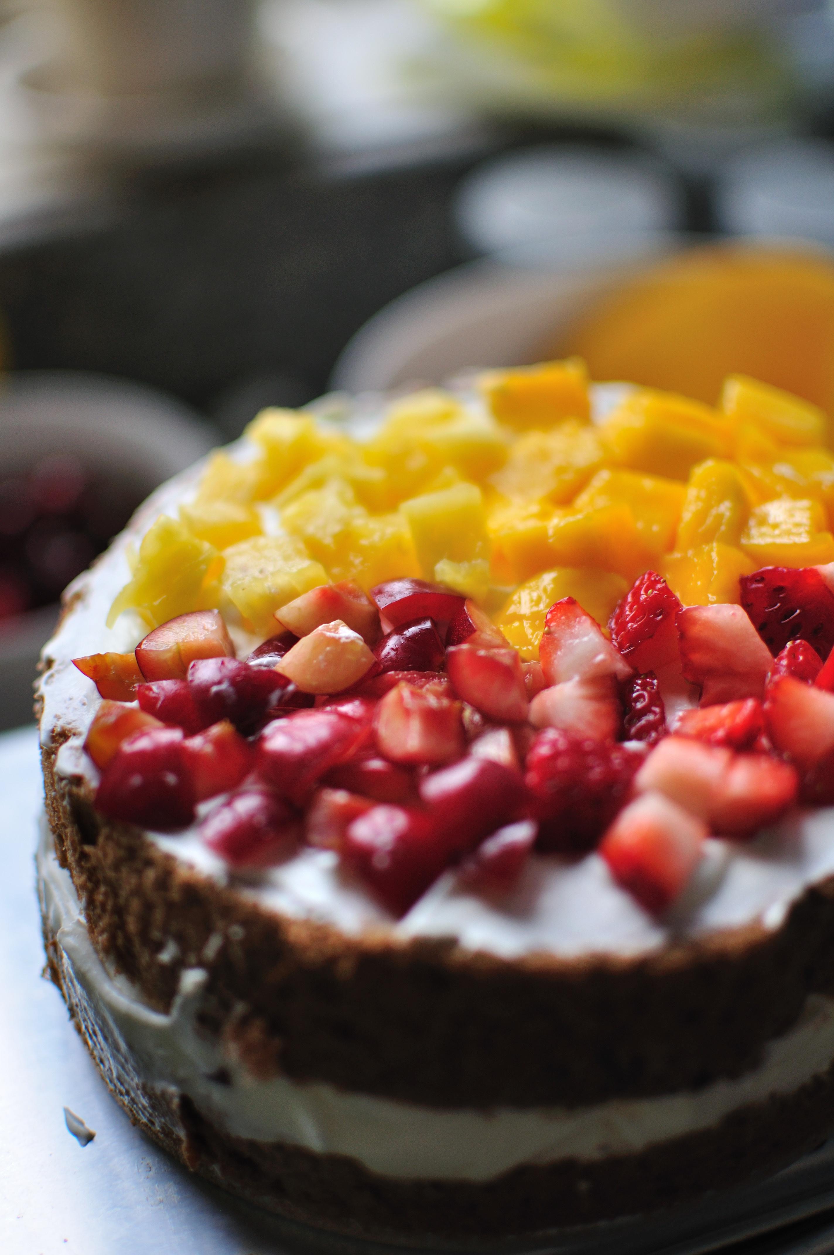 水果 裱花蛋糕的做法 步骤9