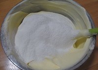 百香果馬斯卡彭乳酪海綿卷的做法 步骤5