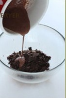 巧克力樹莓慕斯蛋糕的做法 步骤9