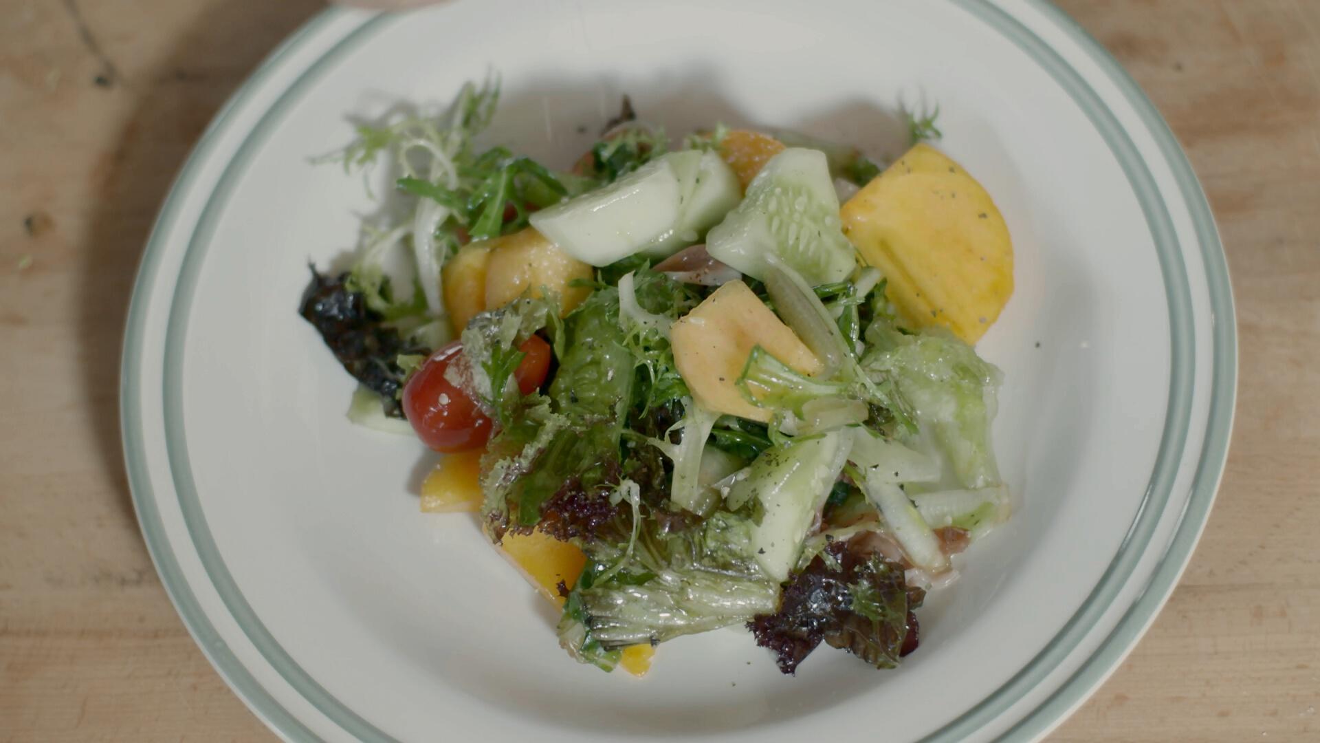 【歐陽應霽 私家原味料理】柿子沙拉的做法 步骤6
