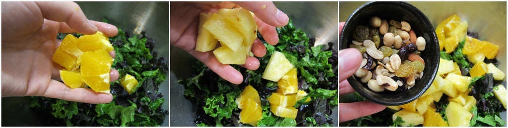 健康減脂水果蔬菜沙拉的做法 步骤4