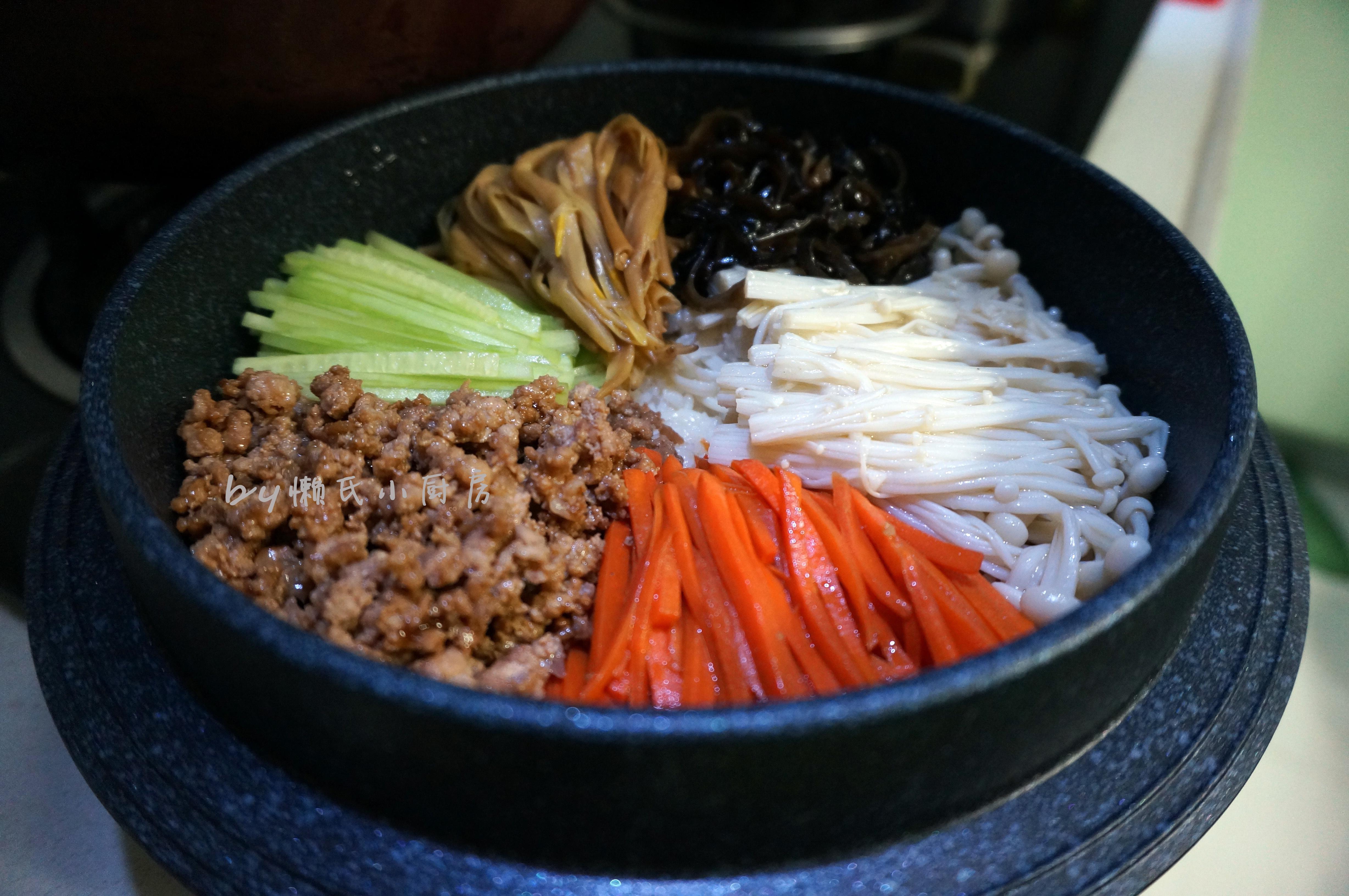 韓式石鍋拌飯的做法 步骤6