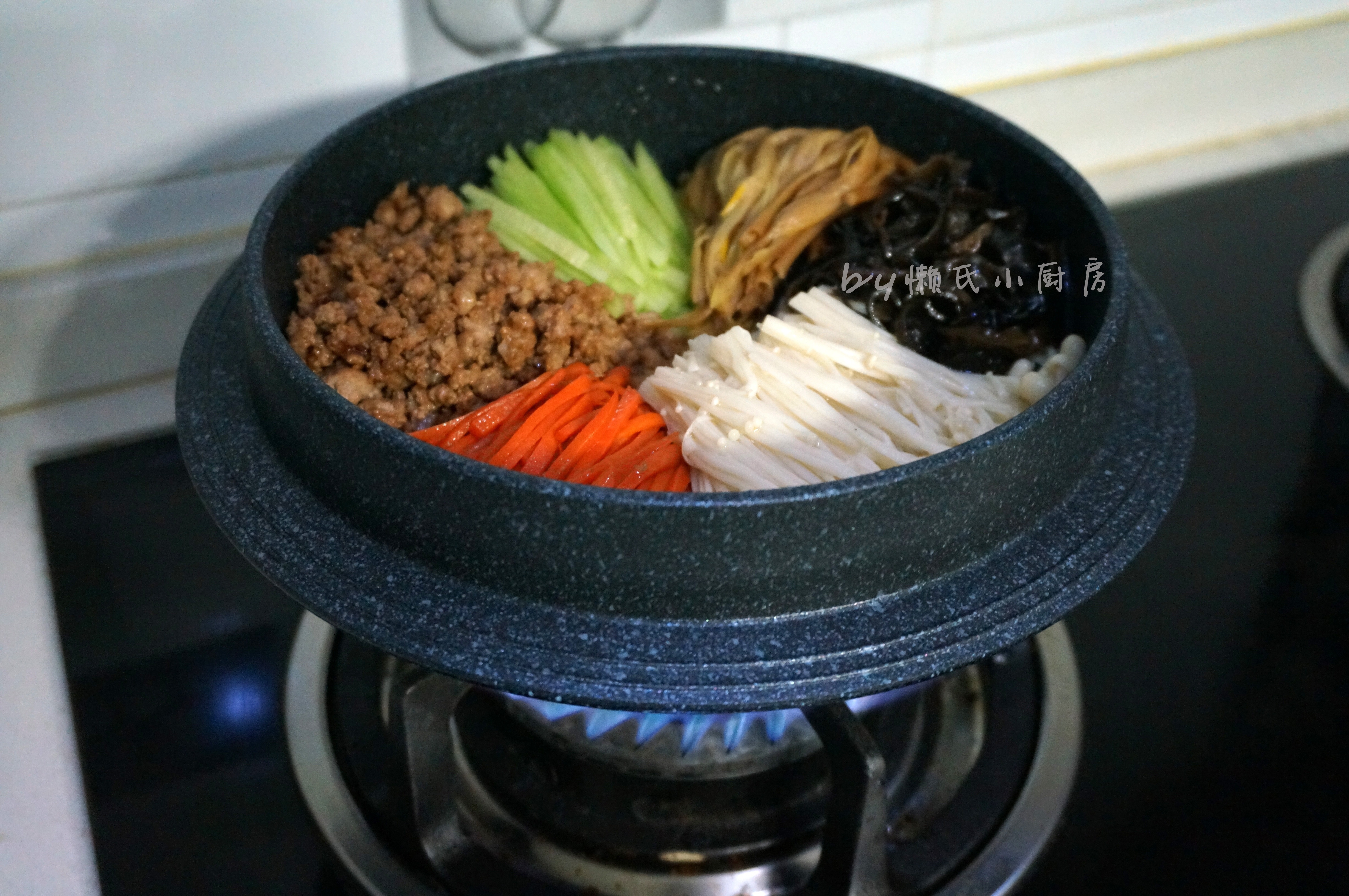 韓式石鍋拌飯的做法 步骤7