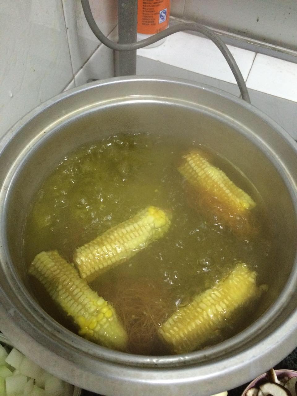 冬瓜玉米羹（低熱量，簡單，美味）的做法 步骤2