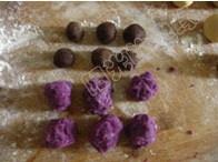 紫薯冰皮月餅的做法 步骤5