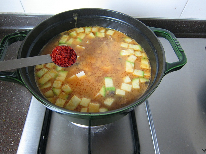 韓式大醬湯的做法 步骤13