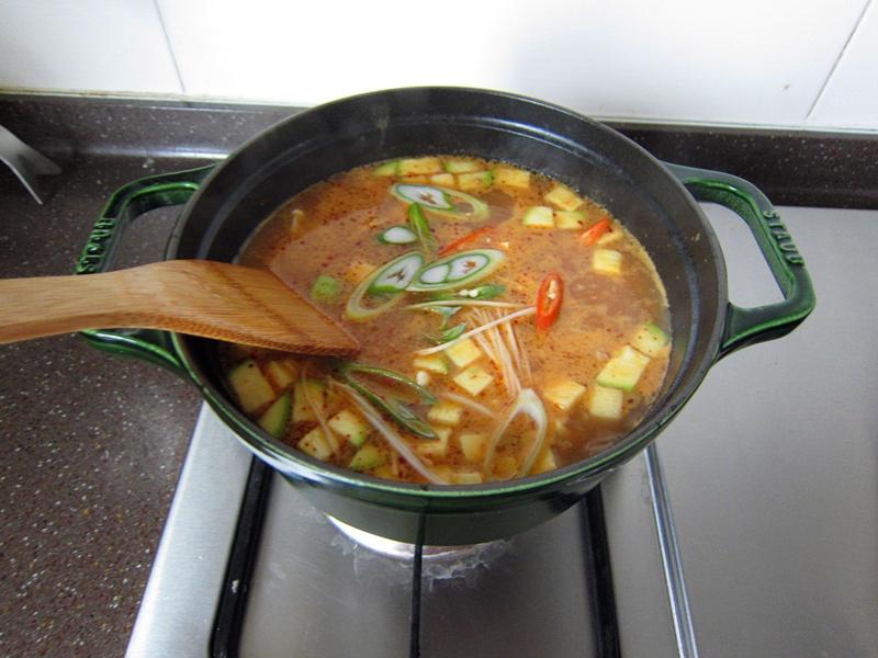 韓式大醬湯的做法 步骤16
