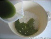 抹茶紅豆糯米餈的做法 步骤2