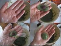 抹茶紅豆糯米餈的做法 步骤9