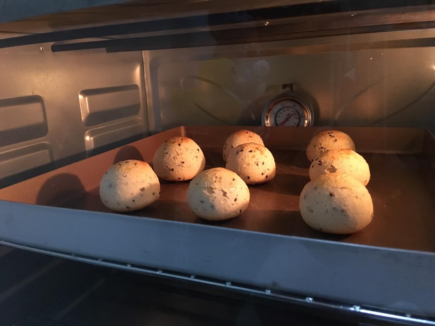 麻薯麪包～超簡單快手 木薯粉版的做法 步骤12