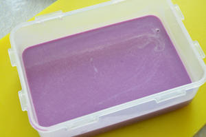 紫薯椰汁西米糕的做法 步骤8