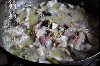 水煮酸菜魚的做法 步骤5
