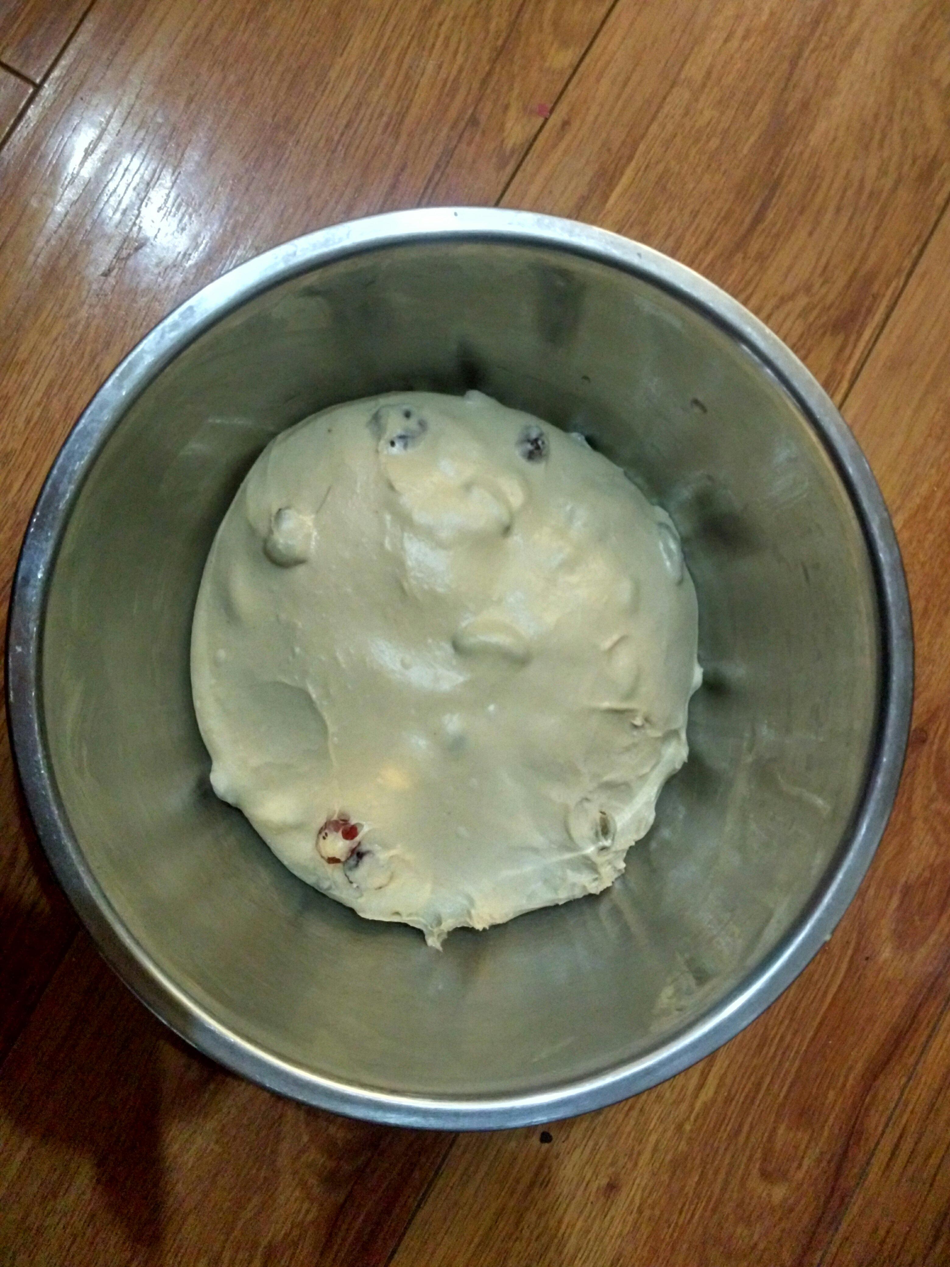 紫米紅豆吐司的做法 步骤4