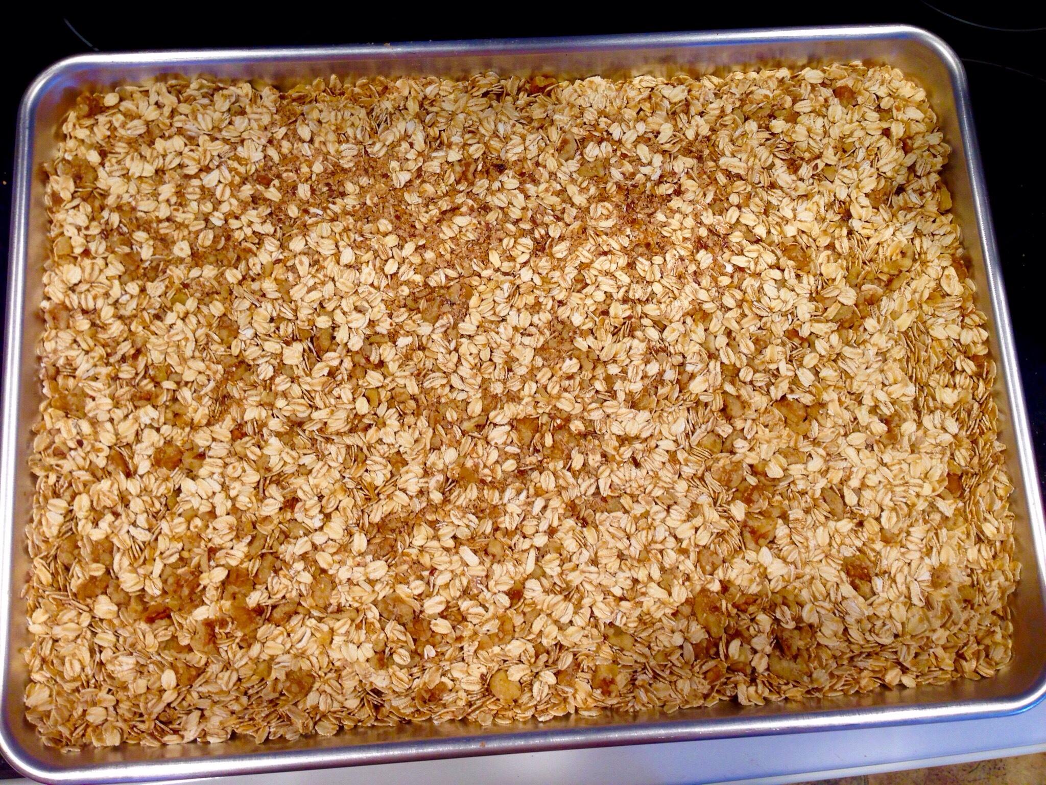 香脆消魂經典款－格蘭諾拉蜂蜜核果燕麥餅完美公式 Honey Nuts Granola Bars的做法 步骤1