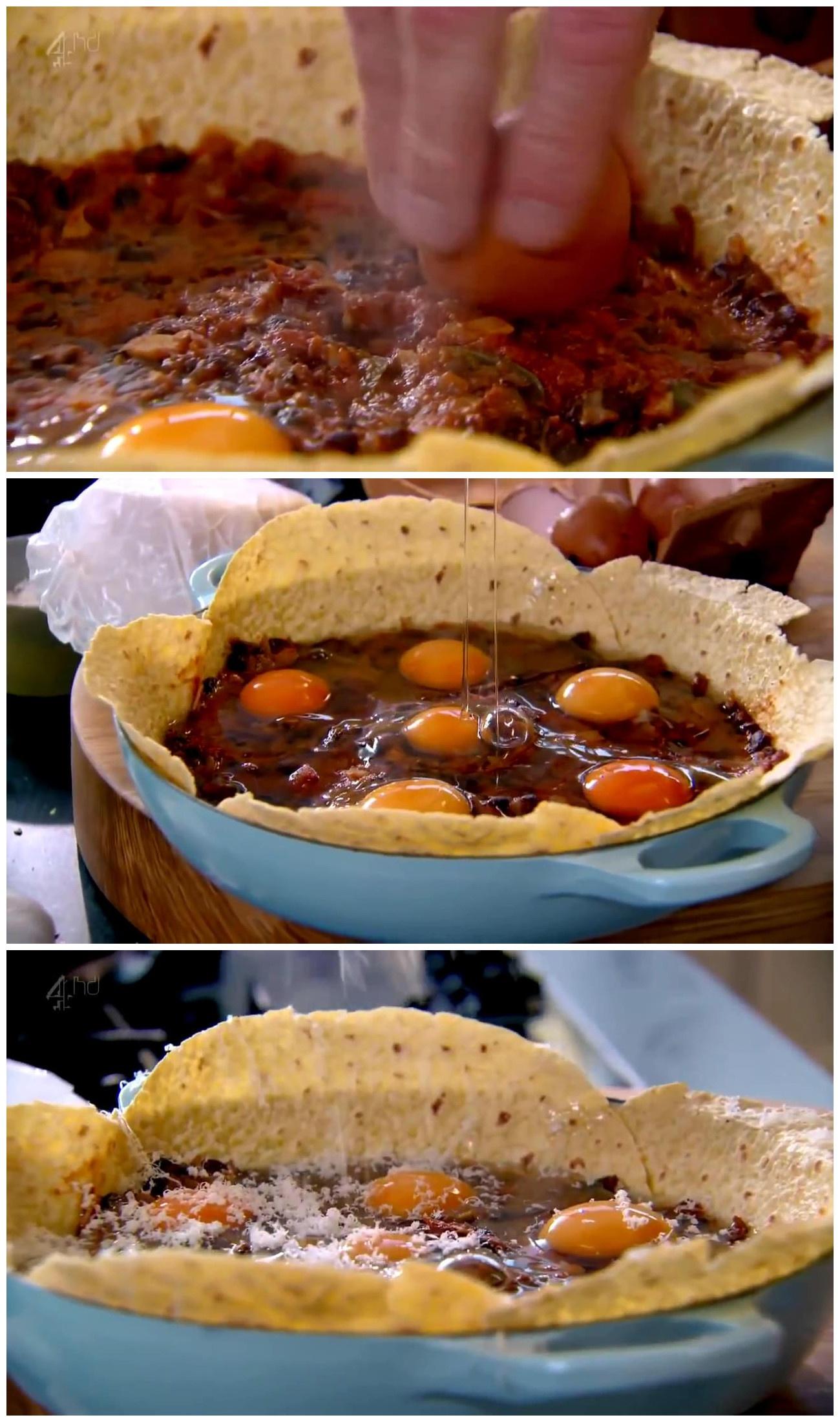 【Gordon的家庭烹飪】墨西哥早餐蛋的做法 步骤6