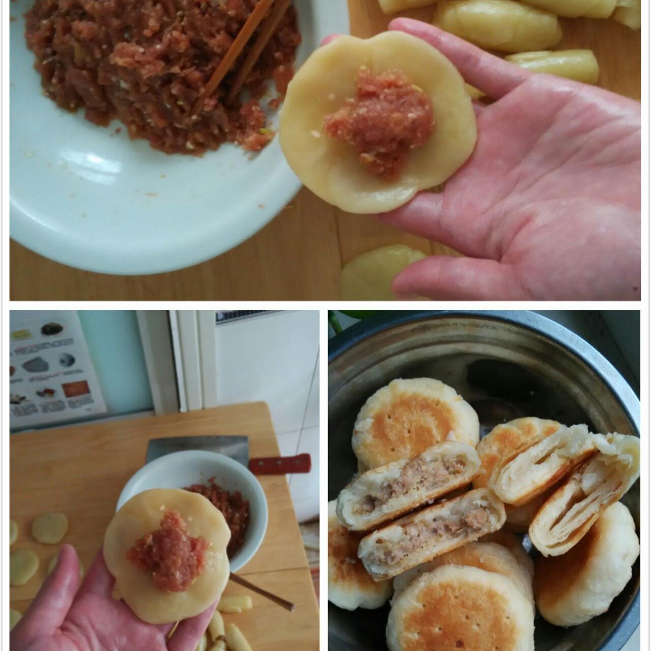 酥皮月餅（沒有烤箱的土辦法）的做法 步骤15